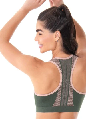 Zee Rucci - Top Fitness Discovery Dupla Face Verde - ZEE RUCCI