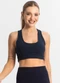 Select - Top Fitness Feminino em Cotton Pesado Azul - variação: Azul