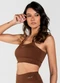 Vouq - Top Fitness Fit-Tech Feminino Essential Magenta - variação: Marrom