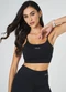 Vouq - Top Fitness Fit-Tech Feminino Essential Pink - variação: Preto