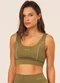 Vouq - Top Fitness Fit-Tech Feminino Line Marinho - variação: Verde