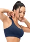 Zee Rucci - Top Fitness Nadador com Bojo Removível Azul - variação: Azul