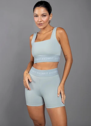 Everfit - Top Garden Elastico Cinza - EVERFIT