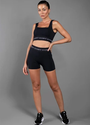 Everfit - Top Garden Elastico Preto - EVERFIT