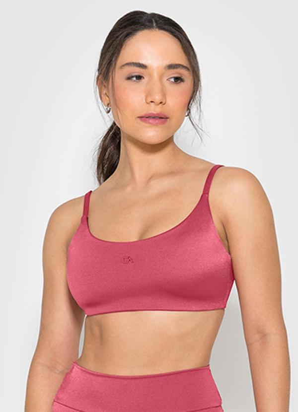 Enfim - Top Goiaba Regata Malha Uv