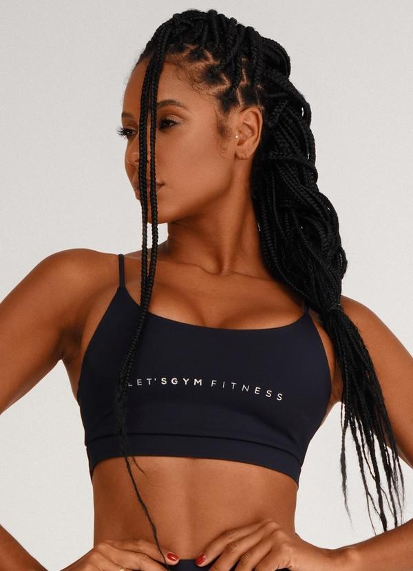 Lets Gym - Top Hyper Preto