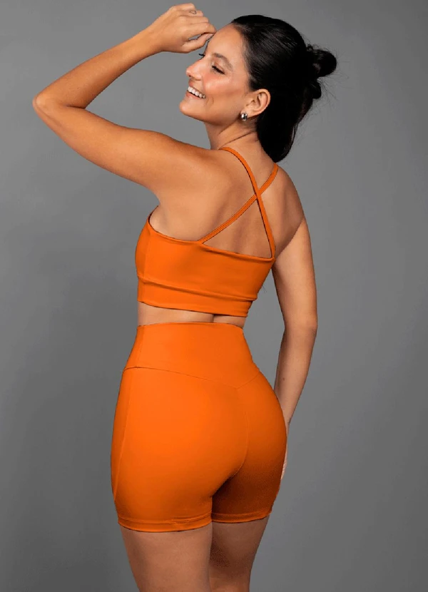 Everfit - Top Iris Transpassado Laranja 4