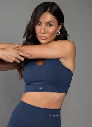 Everfit - Top Jasmin Azul - EVERFIT