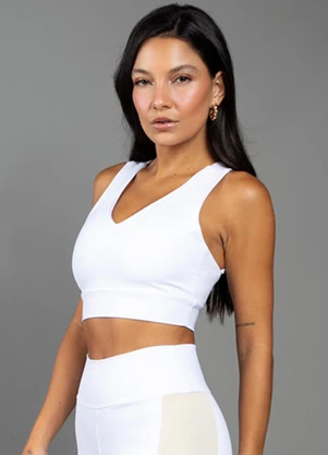 Everfit - Top Jasmin Branco - EVERFIT