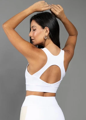 Everfit - Top Jasmin Branco - EVERFIT