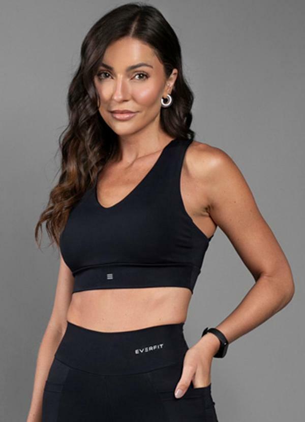 Everfit - Top Jasmin Preto