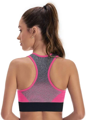 Zee Rucci - Top Mescla Jacquard Degradê Rosa - ZEE RUCCI