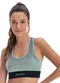 Zee Rucci - Top Mescla Jacquard Degradê Azul - variação: Verde