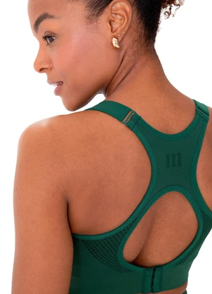 Malwee - Top Nadador Ajustável Seamless Active Verde - MALWEE