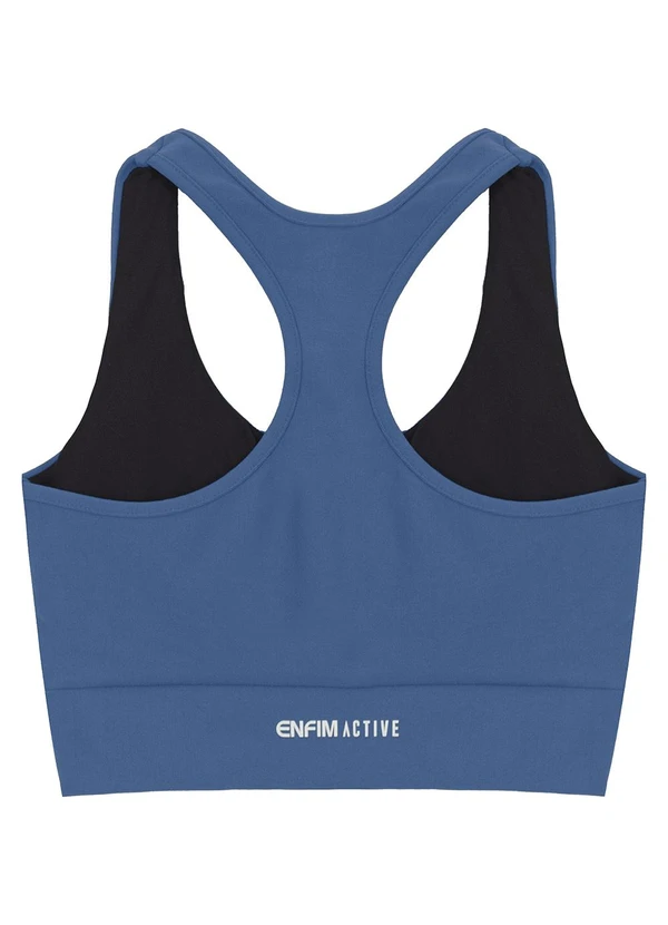 Enfim - Top Nadador Compress Active Azul 4