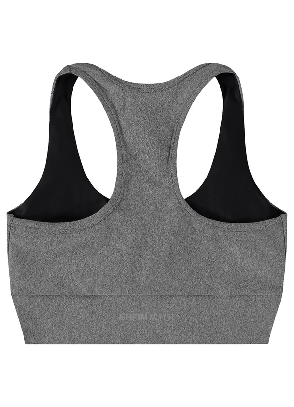 Enfim - Top Nadador Control Active Cinza 4