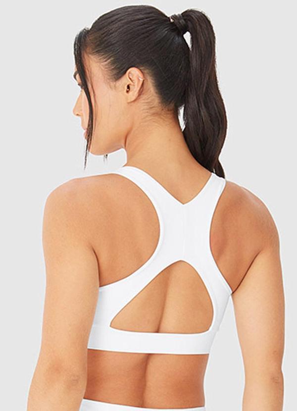 Enfim - Top Nadador Cut Out Uv50+ Active Branco 2