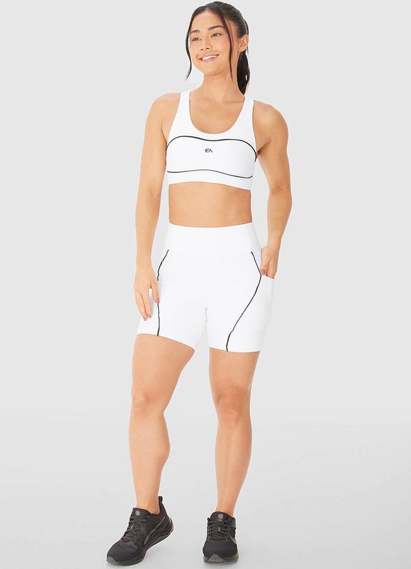 Enfim - Top Nadador Cut Out Uv50+ Active Branco 3