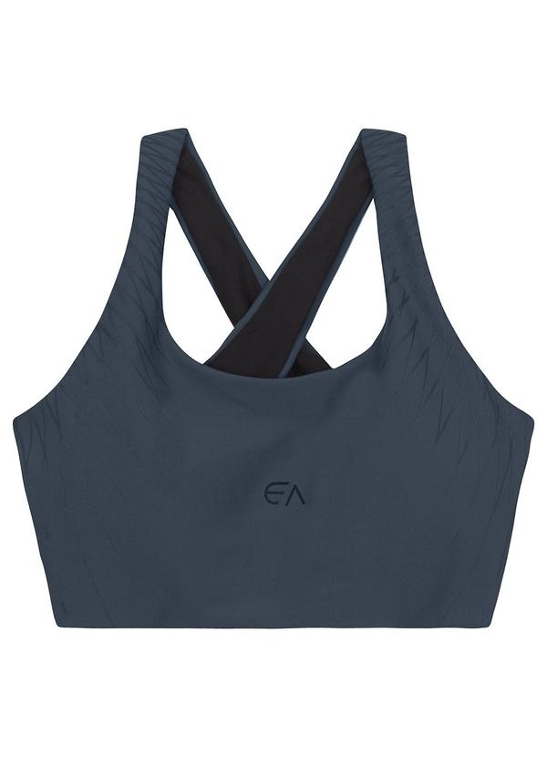 Enfim - Top Nadador Dry Fit Active Cinza Chumbo