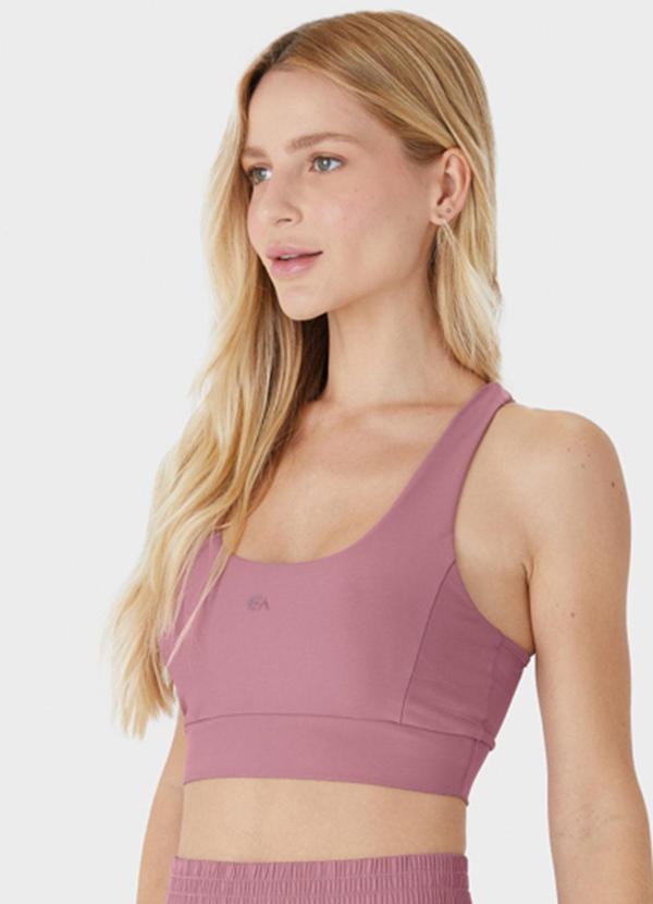 Enfim - Top Nadador Dry Fit Active Rosê