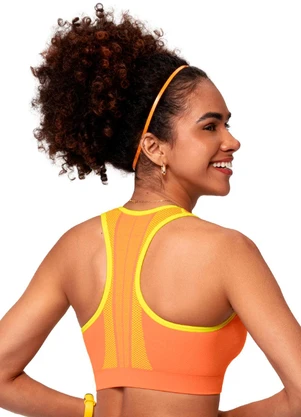 Zee Rucci - Top Nadador Dupla Face Amarelo e Laranja - ZEE RUCCI