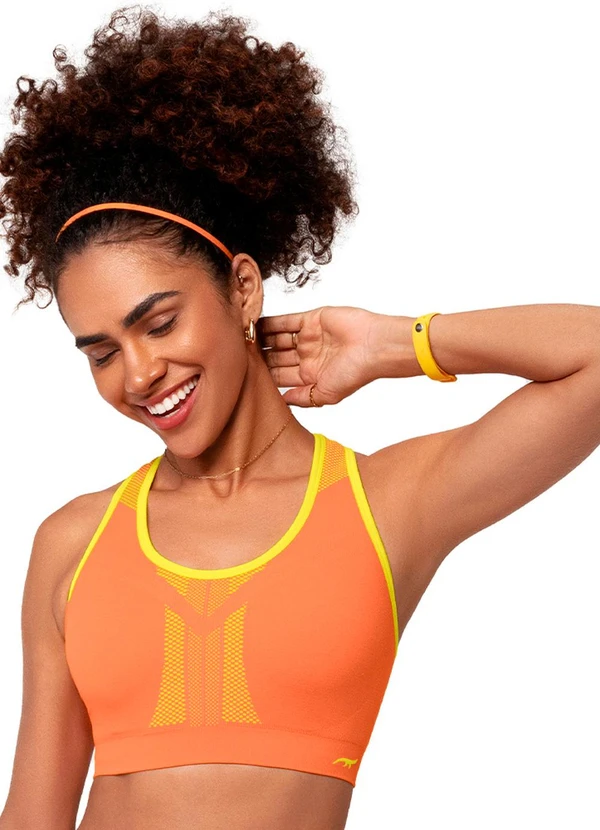 Zee Rucci - Top Nadador Dupla Face Amarelo e Laranja