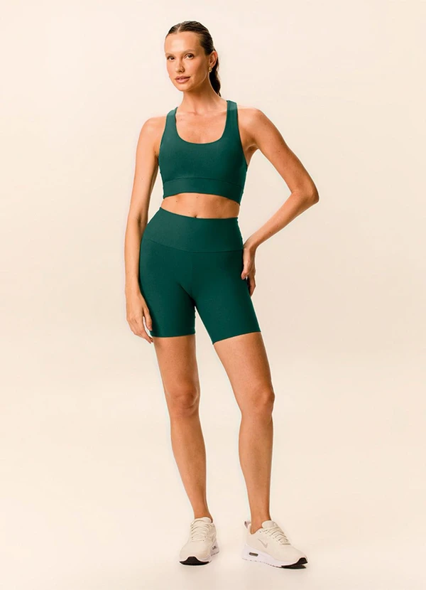 Malwee - Top Nadador Malha Uv Active Verde Esmeralda