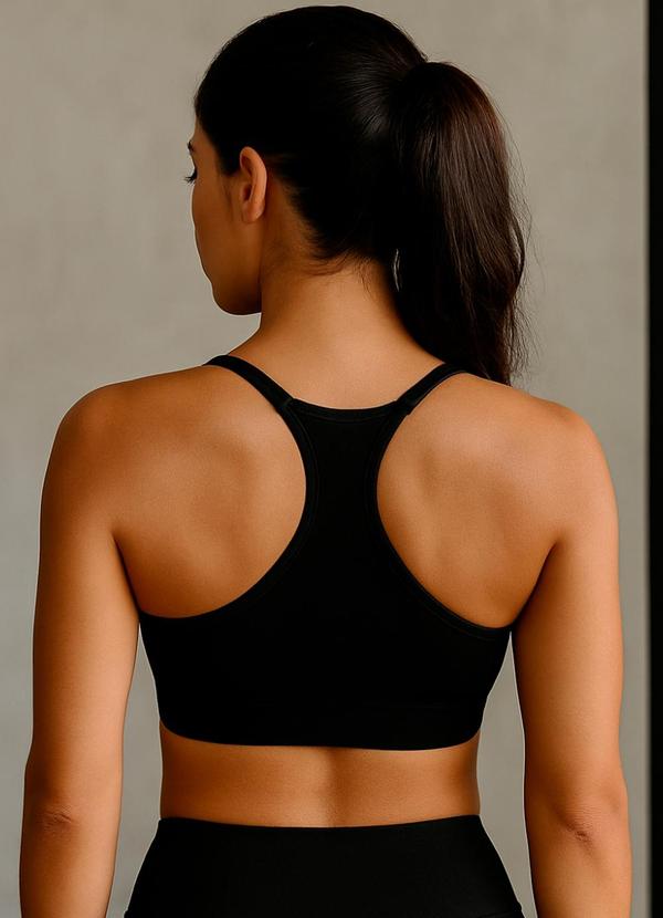 Dukali - Top Nadador Poliester Preto 2