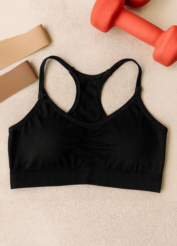 Dukali - Top Nadador Poliester Preto 3