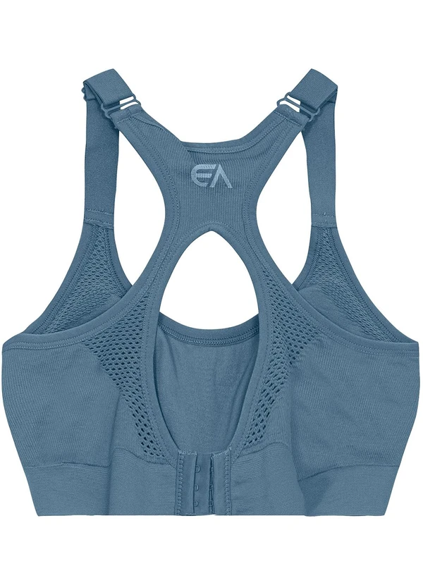 Enfim - Top Nadador Seamless Active Azul 6