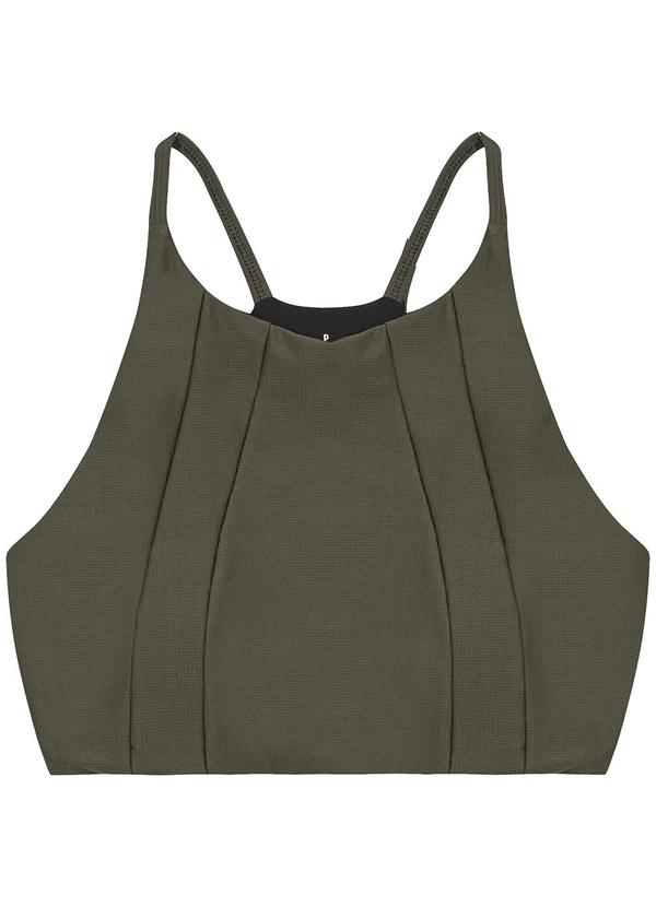 Enfim - Top Nadador Uv50+ Halter Neck Active Verde