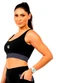 Cobertura - Top Power Feminino Azul - variação: Preto