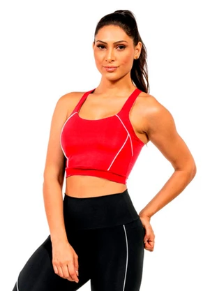 Cobertura - Top Power Feminino Vermelho - COBERTURA