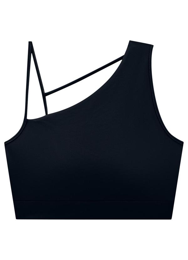 Enfim - Top Preto Regata Strappy Dry