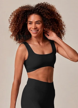 Malwee - Top Regata Anatômico Active Preto - MALWEE