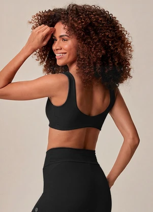 Malwee - Top Regata Anatômico Active Preto - MALWEE
