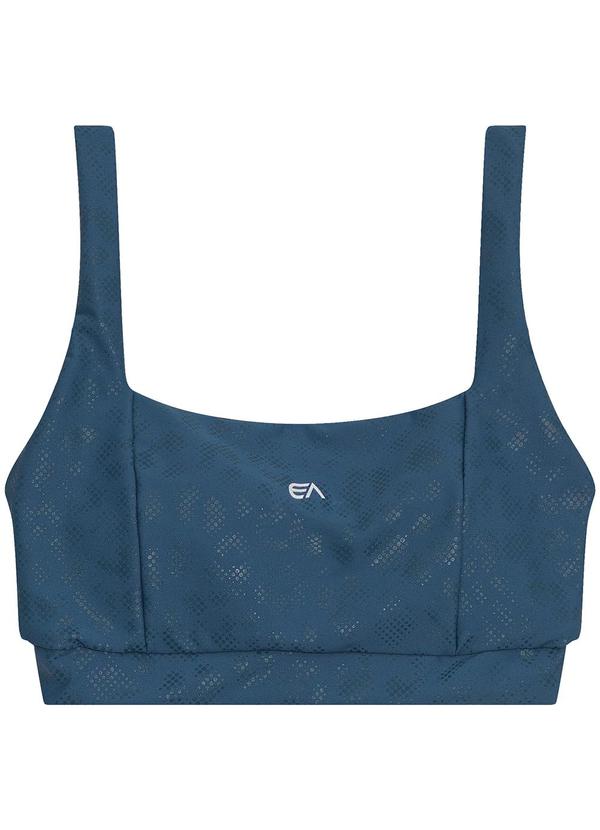 Enfim - Top Regata Animal Print Uv Active Azul