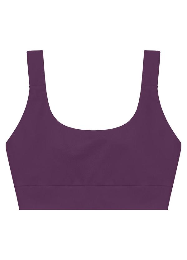 Enfim - Top Regata com Refletivo Active Roxo