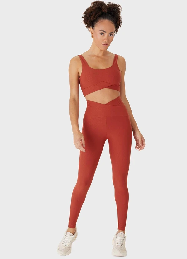 Malwee - Top Regata Creponada Terracota 3