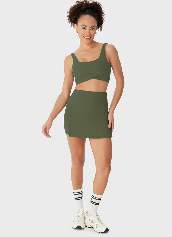 Malwee - Top Regata Creponada Verde Militar 2