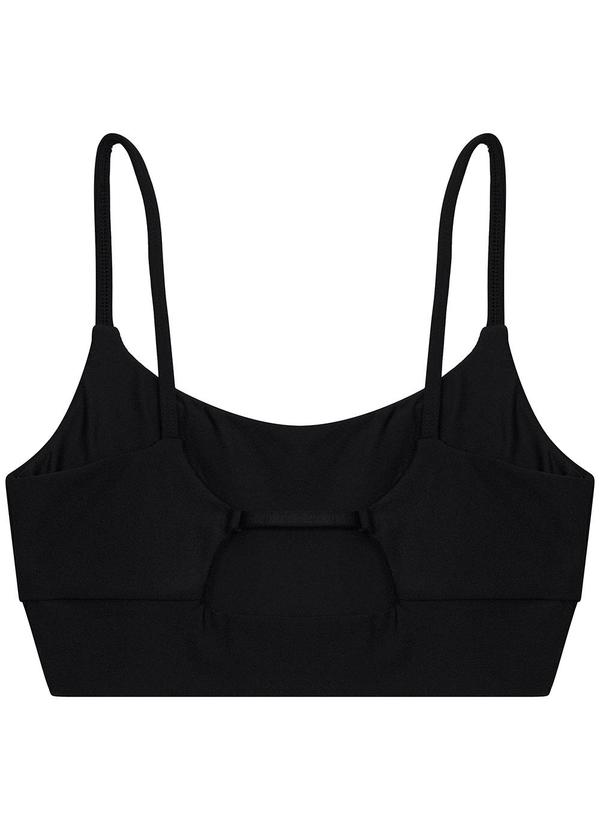 Enfim - Top Regata Cut Out Dry Active Preto 2
