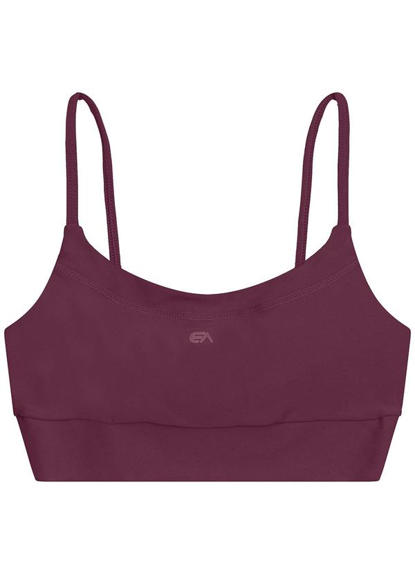 Enfim - Top Regata Cut Out Dry Active Roxo