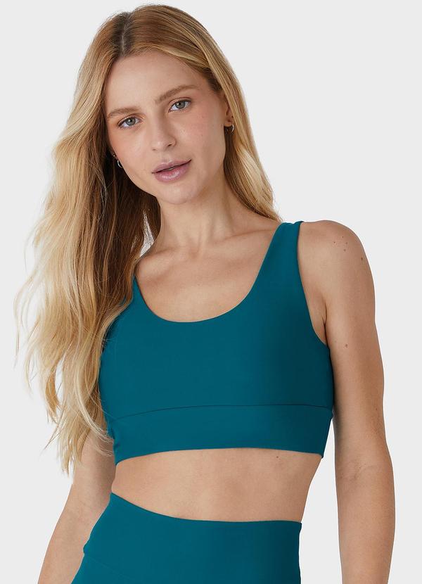 Enfim - Top Regata Dry com Refletivo Active Verde Turques 1