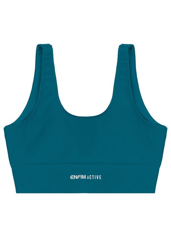 Enfim - Top Regata Dry com Refletivo Active Verde Turques 5