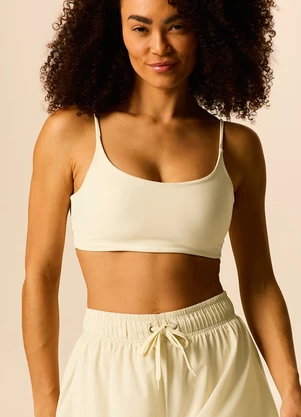 Malwee - Top Regata Duplo Active Off White - MALWEE