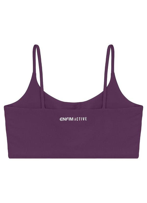 Enfim - Top Regata Duplo com Refletivo Active Roxo 2
