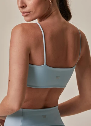 Malwee - Top Regata Duplo Malha Uv Active Azul Pastel - MALWEE