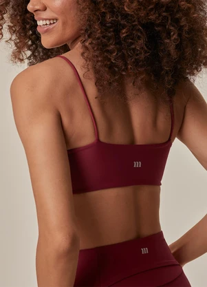 Malwee - Top Regata Duplo Malha Uv Active Bordô - MALWEE