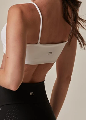 Malwee - Top Regata Duplo Malha Uv Active Branco - MALWEE