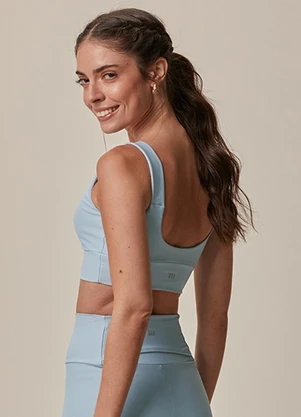Malwee - Top Regata Fit Dry Active Azul Pastel - MALWEE